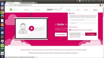 Android Emulator On Ubuntu Pt.1 [Android Studio] Genymotion
