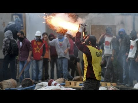 Ankara'da Gezi eylemine müdahale - BBC TÜRKÇE