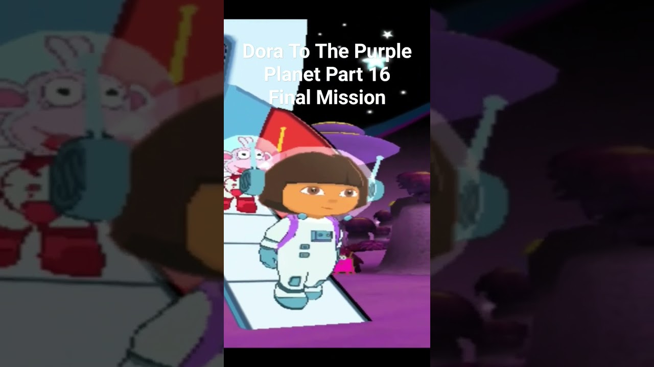 Dora the Explorer Playstation 2 - Dora To The Purple Planet Part 16 - Final Mission