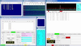 MOON ECHO PROJECT: MOON TRACES PRODUCED WITH DEGRADE FACTOR OF -11.3 DB