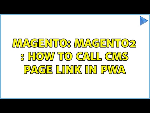 Magento: Magento2 :