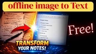how to extract text from image for free, free OCR