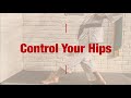 Karate workout: control your hips