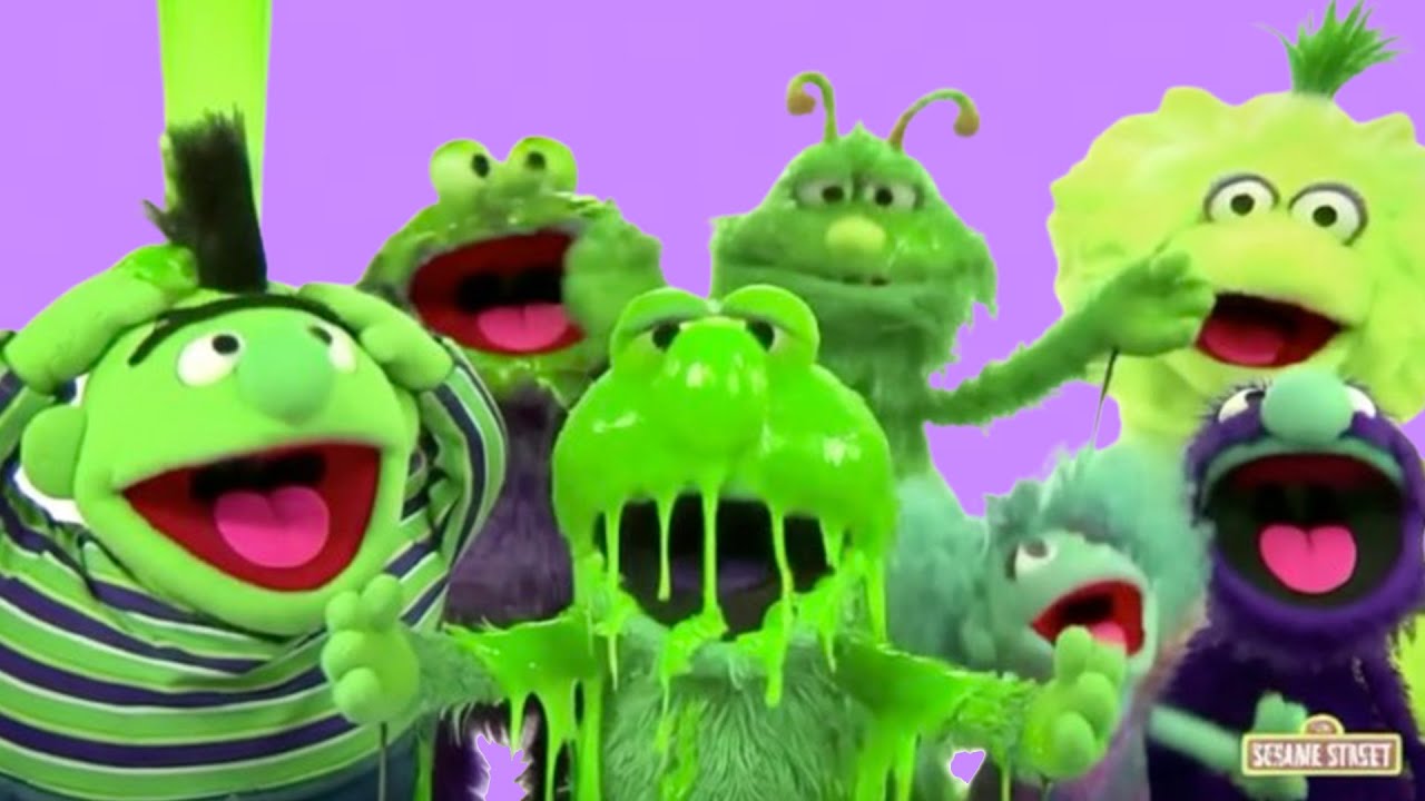 Sesame Street Number Of The Day Slime Effects | Powered by Klasky Csupo 2001 Effects