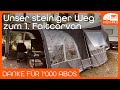 Unser steiniger weg zum ersten faltcaravan 1000 abo spezial