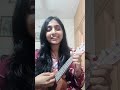 Shayad  arijit singh  ukulele cover  sherine george