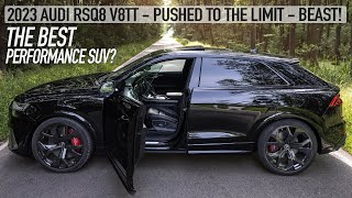 PUSHING THE 2023 AUDI RSQ8 V8TT TO THE LIMIT - MOST COMPLETE SUPER SUV? In Detail 4k