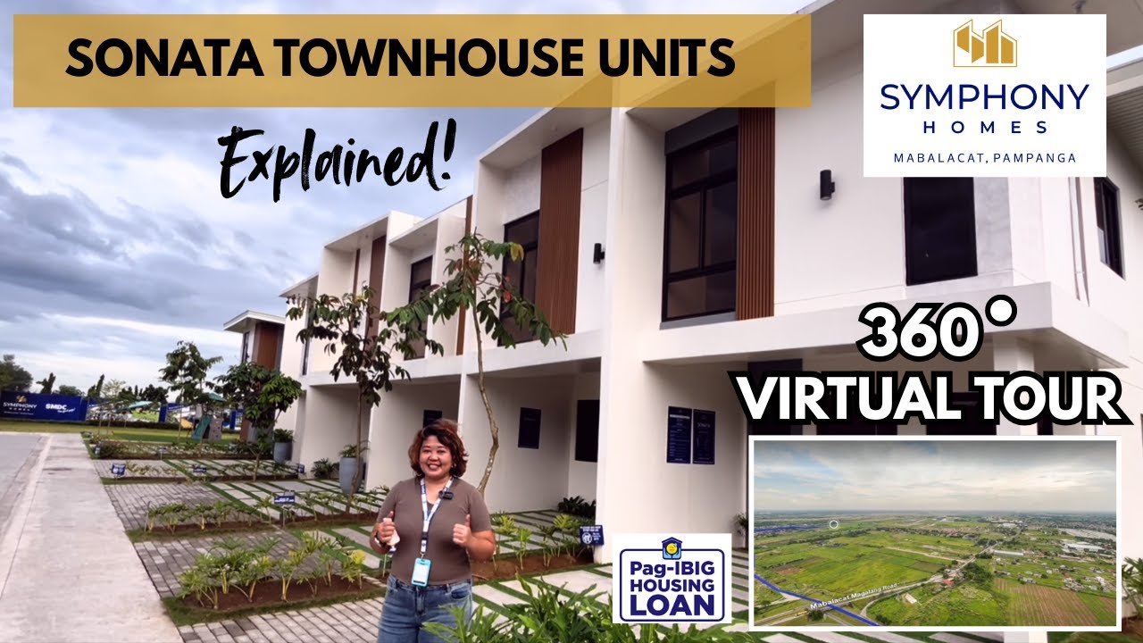 SONATA TOWNHOUSE of Symphony Homes with 360 Virtual Tour PAMPANGA