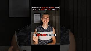 was macht die BIBEL so HEILIG? ✝️🤔 || #nicenoah #religion #christentum #bibel #gott #jesus