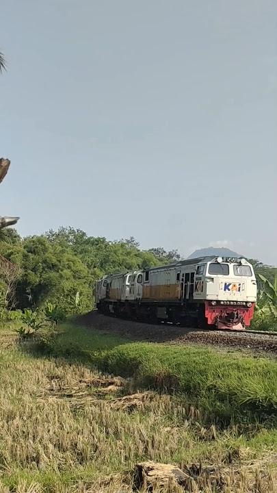 Kereta Lodaya New Generation Dua Lokomotif Masinis Banjar Menyapa