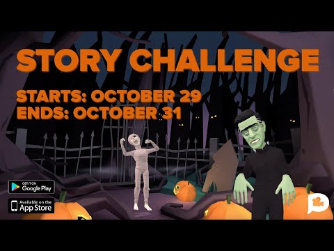 #ScaryPlotagonStory Happy Halloween everyone! 🎃🎃🎃 It's Time for an October Challenge! 👻👻👻#Plotagon