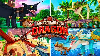 How to Train Your Dragon Add-on: COMO TREINAR O SEU DRAGÃO NO MINECRAFT BEDROCK! 26.0+🐉🔥