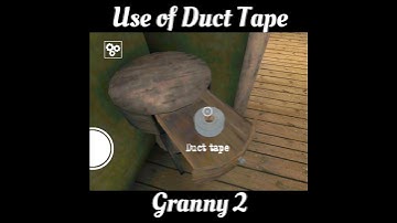Use of Duct Tape 😃 Granny 2 | tips&tricks | #granny #gaming #shortsviral #shorts #viral #tips&tricks