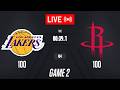 NBA LIVE Los Angeles Lakers vs Houston Rockets GAME 