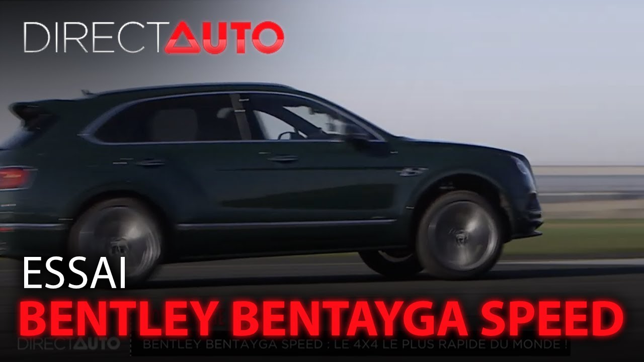 Zone Rouge : Bentley Bentayga Speed