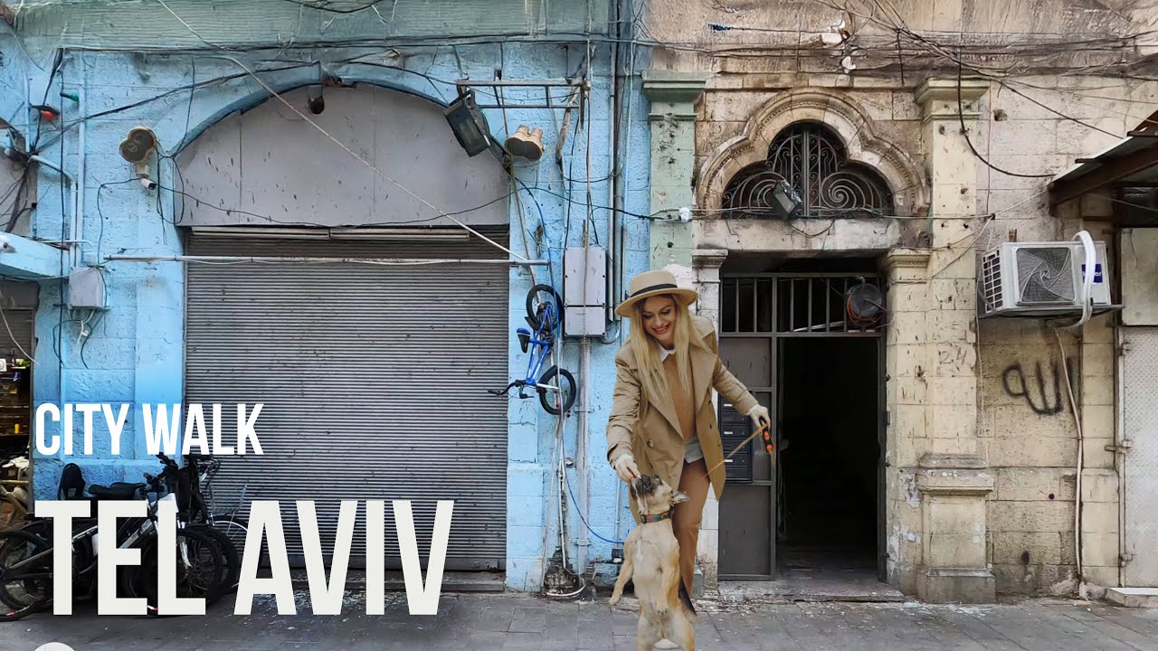 Non-Touristic Jaffa to Jerusalem Boulevard 🇮🇱 Tel Aviv Walk [4K]