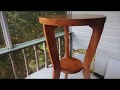 A Homemade Bedside Table A Homemade Bedside Table