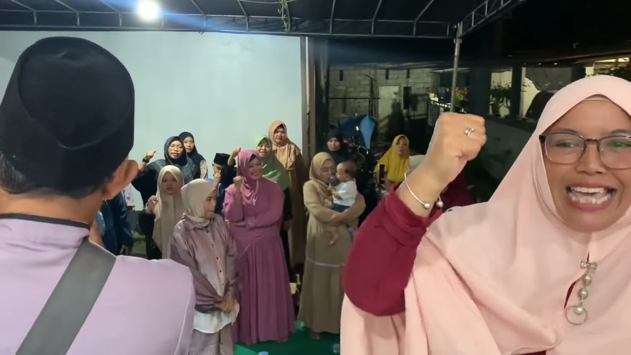 Acara megengan di TPQ Nurul Hidayah Besama MWCNU Kerambitan