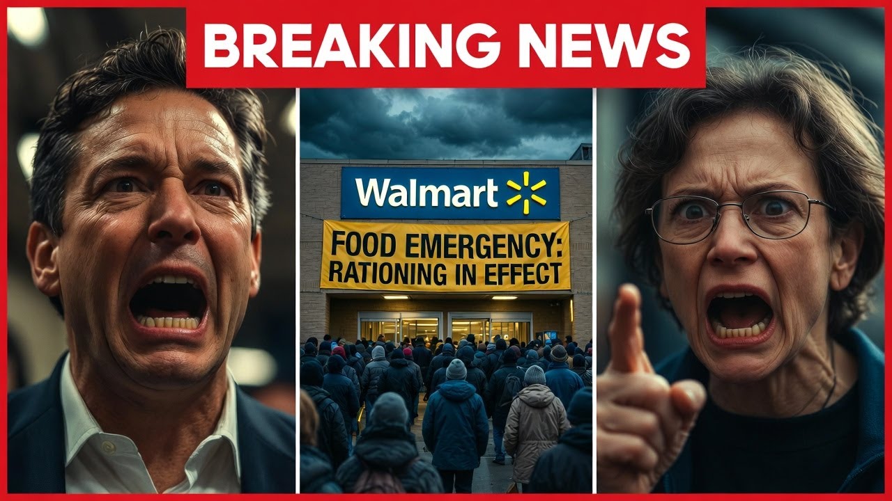 NO FOOD LEFT? California Declares Emergency as Walmart & Costco Run Dry