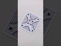 Easy Zentangle Pattern | Draw with me #shorts #shortsfeed #art #satisfying #zen #drawing