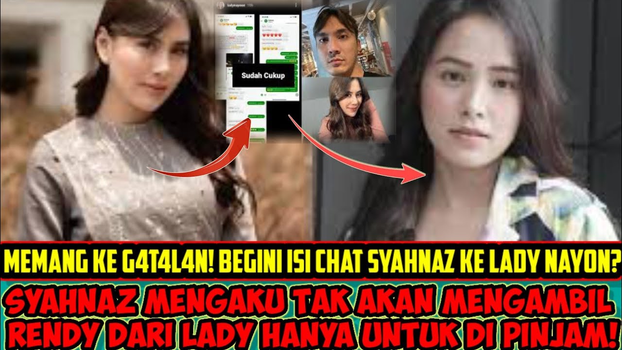 MEMANG MURAHAN! Chat Syahnaz Kepada Lady Bikin sakit Hati, Aku Tidak ...