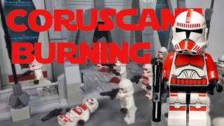 Coruscant Burning | Lego StarWars Moc