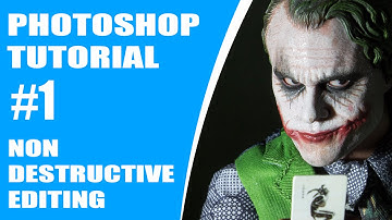 [Photoshop Tutorials] #1 Non Destructive Editing : Layer Mask,Adjustment, Smart Object, Retouching