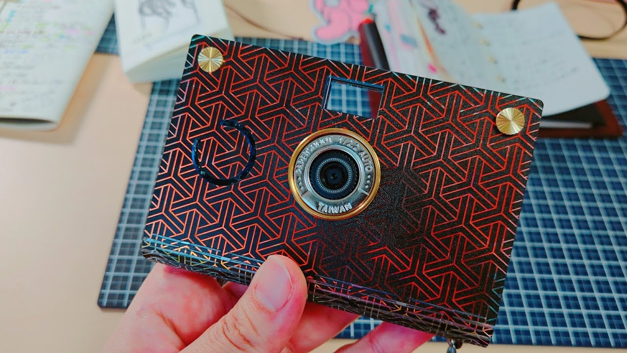 ペーパーシュート届いた!わけわからぬまま組み立てて撮っていく!