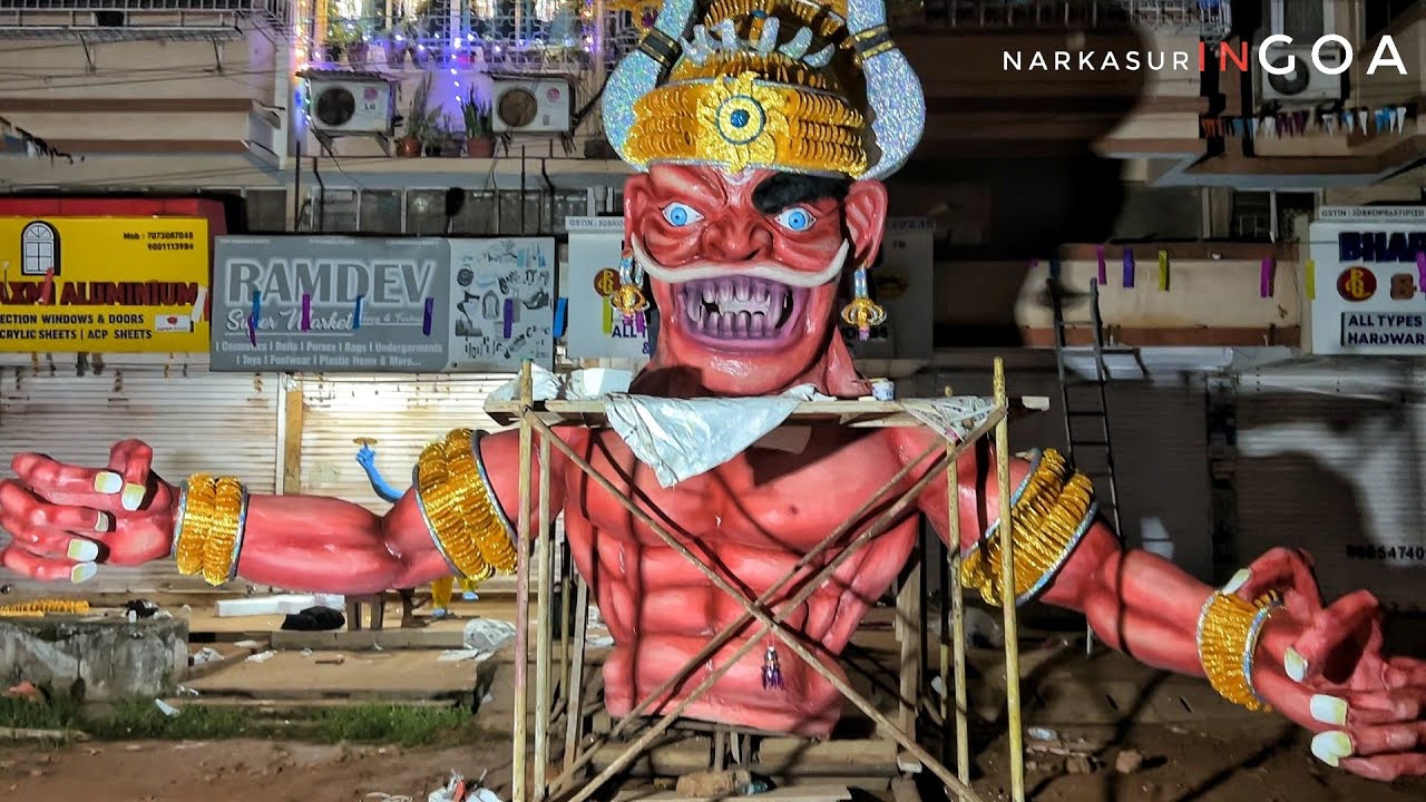 Day before Narkasur | Narkasur in goa | Narkasur 2023 