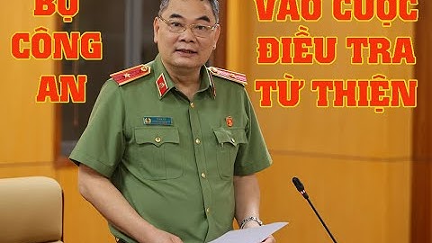 Bộ Công an sẽ vào cuộc nếu có tố giác lừa đảo từ thiện