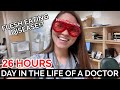 26 HOUR CALL SHIFT on NEW YEARS EVE: Day in the Life of a DOCTOR