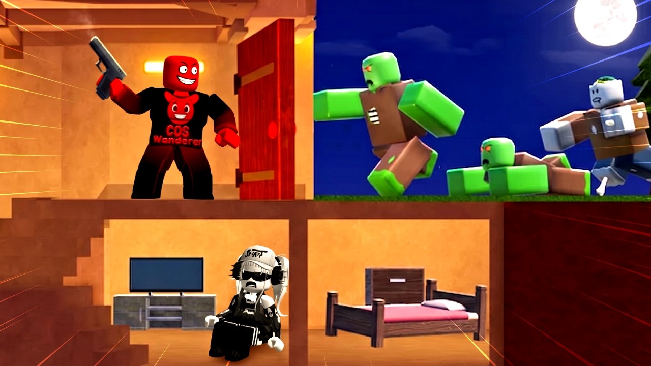 Defend Bunker from Zombies Roblox🧟