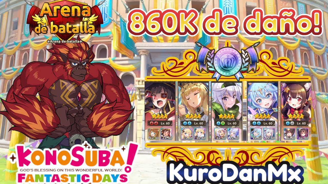 Konosuba Fantastic Days: 🔥Fire Bro-rilla🔥 - YouTube