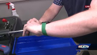 Regripping clubs at The PGA Tour Superstore