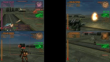 Armored Core Silent Line - Mobius team vs Shade