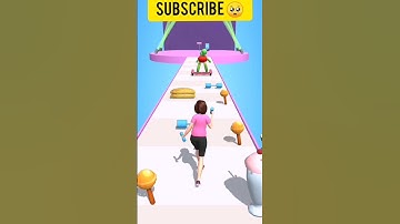 Fatty run 3d gameplay walkthrough 😱😳| all levels | max Level android, iOS mobile #shorts games