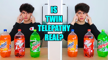 REAL TWIN TELEPATHY TEST