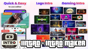 1Intro Intro Maker 🔥Free Download🔥Tutorial On Android Easy Guide