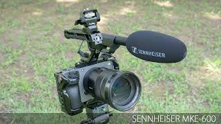 Sennheiser Mke600 Sound Test  Compare To Fx30 Internal  Portacapture X6  Mke400ii