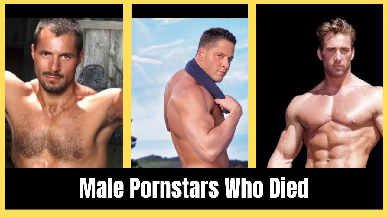 ⁣💔 40 Male Pornstars Who Died
