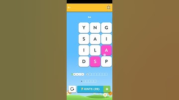 Wordbrain 2 Spring Event Day 3 2022 Answers