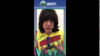 Marky Ramone saluda al #EzcarayFest17