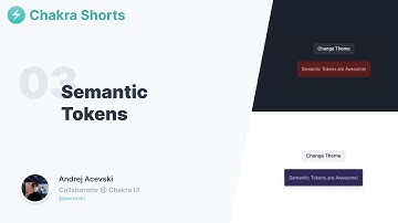 Chakra Shorts #3 - Semantic Tokens