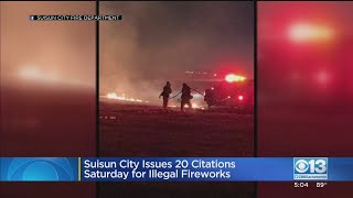 Citations Issued For Illegal Fireworks