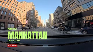 Manhattan NYC Drive 🚗 | 8th Ave, 7th Ave & Washington Square