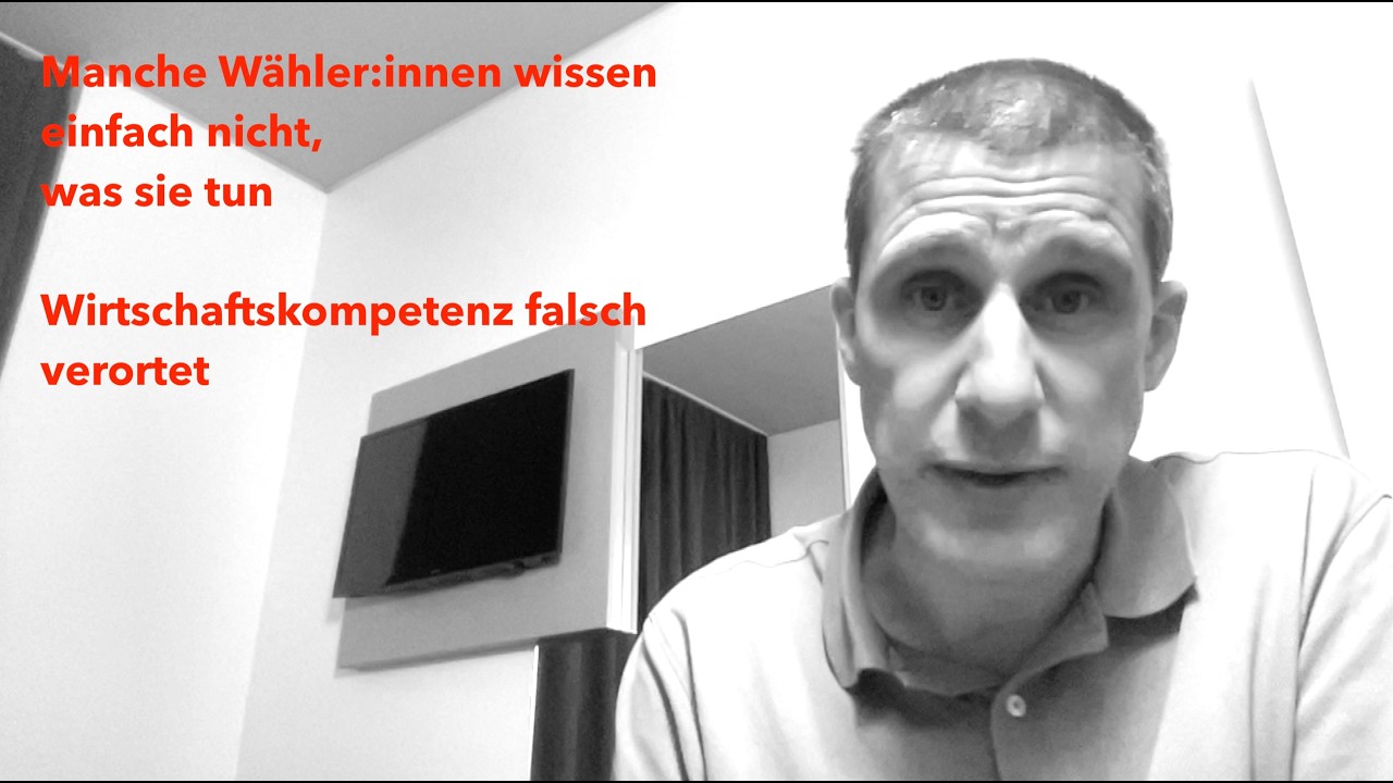 Manche Wähler:innen wissen einfach nicht, was sie tun - Wirtschaftskompetenz falsch verortet