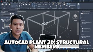 AutoCAD Plant 3D: Structural Members Modeling Tutorial (Bahasa Melayu)