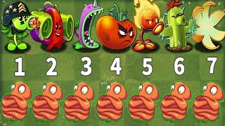 All Plants VS Octopus Zombie - Who Will Win? - PvZ 2 Gameplay Challenge