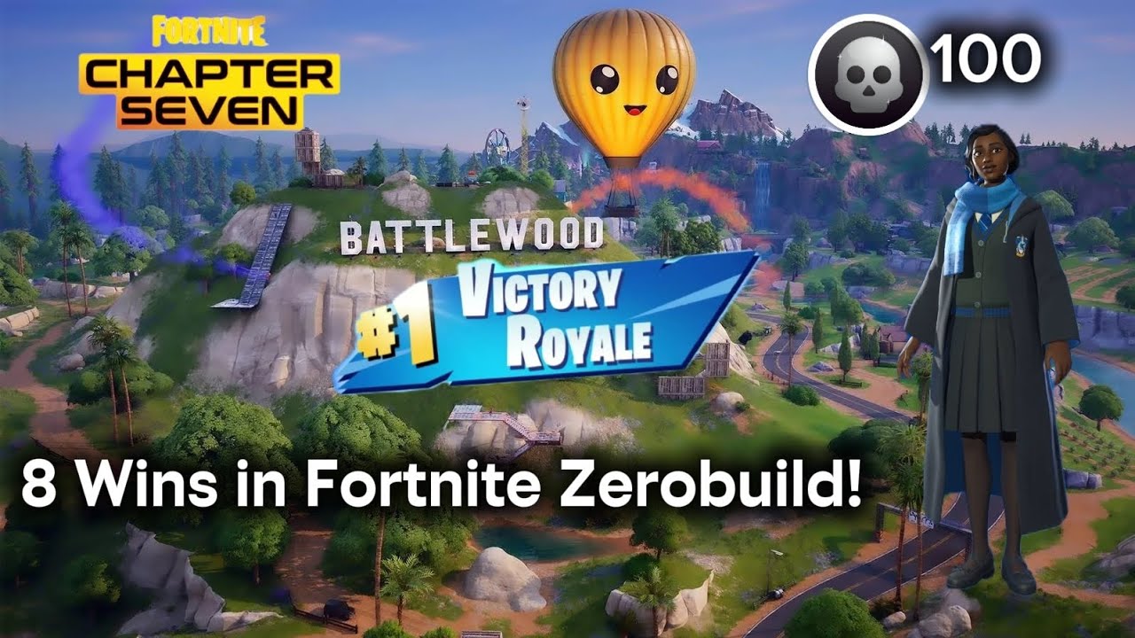 8 Wins in Fortnite Zerobuild! 👑 