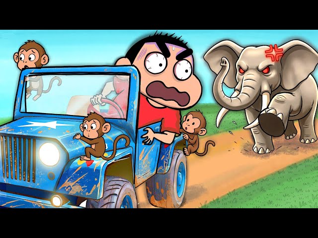 Escaping Most Dangerous Jungle 😱